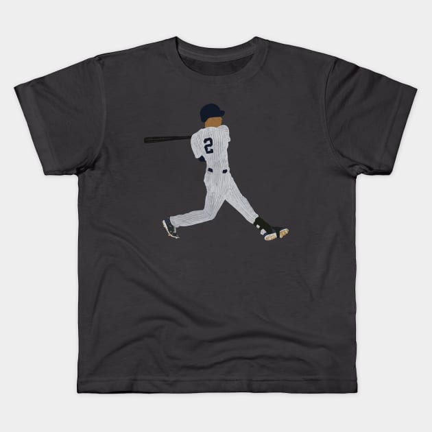 Derek jeter Kids T-Shirt by Ferrajito